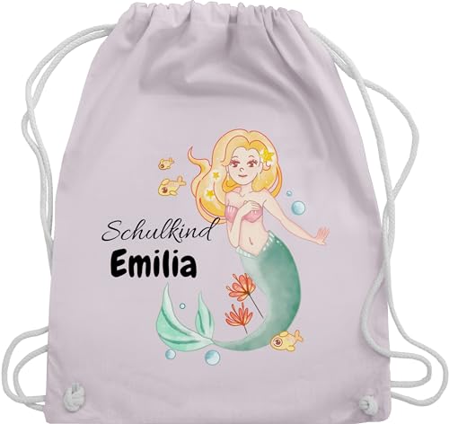 Turnbeutel Rucksack - Schulanfang Einschulung - Meerjungfrau Schulkind - Unisize - Pastell Rosa - erster schultag sportbeutel schulanfänger schule turntasche schul beutel einschulung-schulkind name Turnbeutel Rucksack - Schulanfang Einschulung - Meerjungfrau Schulkind - Unisize - Pastell Rosa - erster schultag sportbeutel schulanfänger schule turntasche schul beutel einschulung-schulkind name von Geschenk mit Namen personalisiert by Shirtracer