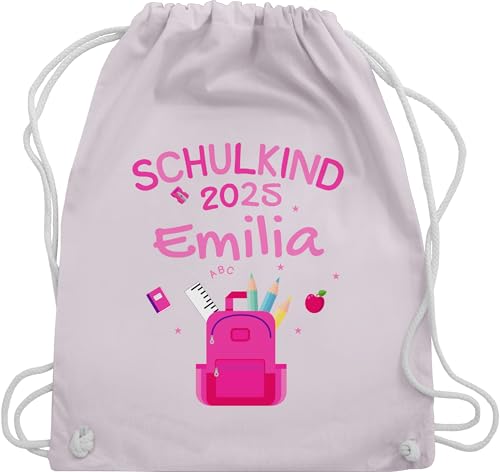 Turnbeutel Rucksack - Schulanfang Einschulung - Schulkind 2025 - Unisize - Pastell Rosa - personalisierte geschenke schulanfänger erster schultag sportbeutel einschulung-schulkind endlich schule Turnbeutel Rucksack - Schulanfang Einschulung - Schulkind 2025 - Unisize - Pastell Rosa - personalisierte geschenke schulanfänger erster schultag sportbeutel einschulung-schulkind endlich schule von Geschenk mit Namen personalisiert by Shirtracer