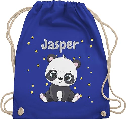 Turnbeutel Rucksack - Süßer Panda Pandabär Pandabären - Unisize - Royalblau - pandabären name sportbeutel bär beutel personalisierte sporttasche personalisierter baumwolle personal kinder Turnbeutel Rucksack - Süßer Panda Pandabär Pandabären - Unisize - Royalblau - pandabären name sportbeutel bär beutel personalisierte sporttasche personalisierter baumwolle personal kinder von Geschenk mit Namen personalisiert by Shirtracer