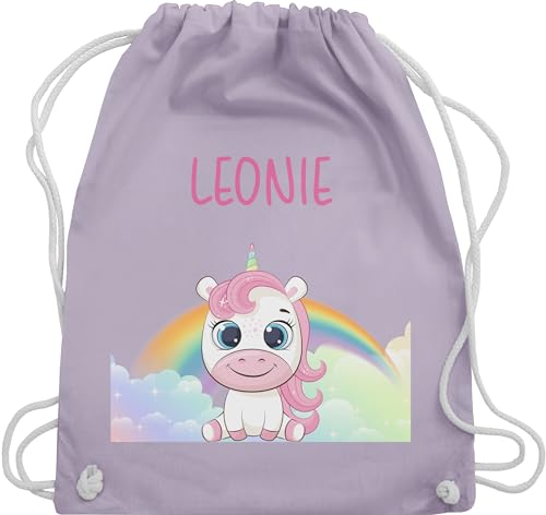 Turnbeutel Rucksack - Süßes Einhorn mit Name personalisiert I Unicorn - Unisize - Pastell Lila - turntasche mädchen kindergarten wechselsachen beutel kita einhörner personalisierter turnsackerl Turnbeutel Rucksack - Süßes Einhorn mit Name personalisiert I Unicorn - Unisize - Pastell Lila - turntasche mädchen kindergarten wechselsachen beutel kita einhörner personalisierter turnsackerl von Geschenk mit Namen personalisiert by Shirtracer