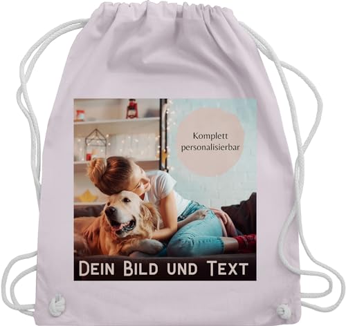 Turnbeutel Rucksack - eigenem - Foto Bild Geschenk I Dein Bild und Text - Unisize - Pastell Rosa - personalisierte wechselkleidung beutel kita tasche selbst drucken photo stoffrucksack Turnbeutel Rucksack - eigenem - Foto Bild Geschenk I Dein Bild und Text - Unisize - Pastell Rosa - personalisierte wechselkleidung beutel kita tasche selbst drucken photo stoffrucksack von Geschenk mit Namen personalisiert by Shirtracer