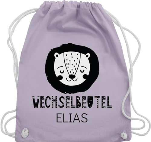 Turnbeutel Rucksack - Kita Beutel Wechselsachen Mädchen - Wechselbeutel Löwe - Unisize - Pastell Lila - wäschebeutel für kindergarten kindergartenbeutel personalisierte name stoffrucksack Turnbeutel Rucksack - Kita Beutel Wechselsachen Mädchen - Wechselbeutel Löwe - Unisize - Pastell Lila - wäschebeutel für kindergarten kindergartenbeutel personalisierte name stoffrucksack von Geschenk mit Namen personalisiert by Shirtracer