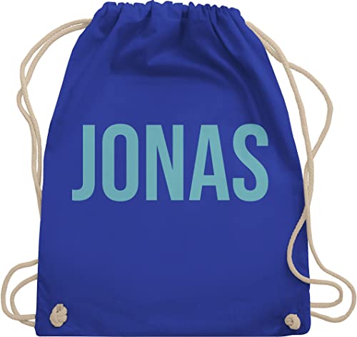 Turnbeutel Rucksack - Taschen - Mädchen - Dein Name in Bunt - Unisize - Royalblau - kita tasche jungen baumwoll personalisierte sporttasche personalisierter eigenem beutel stofftasche rucksäcke von Geschenk mit Namen personalisiert by Shirtracer