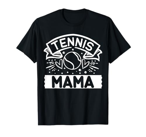 Tennis Mama T-Shirt von Geschenk & Bekleidung Tennis Liebhaber by DIMMERCH