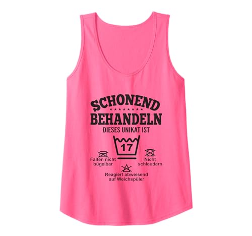 Damen 17. Geburtstag Beste Freundin 17 Geburtstag Mutter Mama Frau Tank Top Damen 17. Geburtstag Beste Freundin 17 Geburtstag Mutter Mama Frau Tank Top von Geschenk zum 17. Geburtstag Frauen Frau 17 Jahre