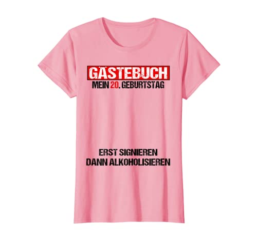 Damen 20. Geburtstag Beste Freundin 20 Geburtstag Deko Mutter Mama T-Shirt von Geschenk zum 20. Geburtstag Frauen 20 Jahre Frau