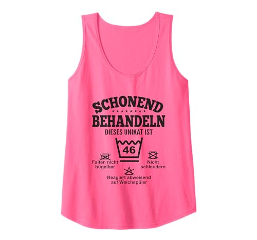 Damen 46. Geburtstag Beste Freundin 46 Geburtstag Mutter Mama Frau Tank Top von Geschenk zum 46. Geburtstag Frauen Frau 46 Jahre