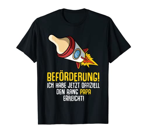 Herren Gratulation Vater - Beförderung zum Papa T-Shirt Herren Gratulation Vater - Beförderung zum Papa T-Shirt von Geschenk zur Geburt für Väter von xim