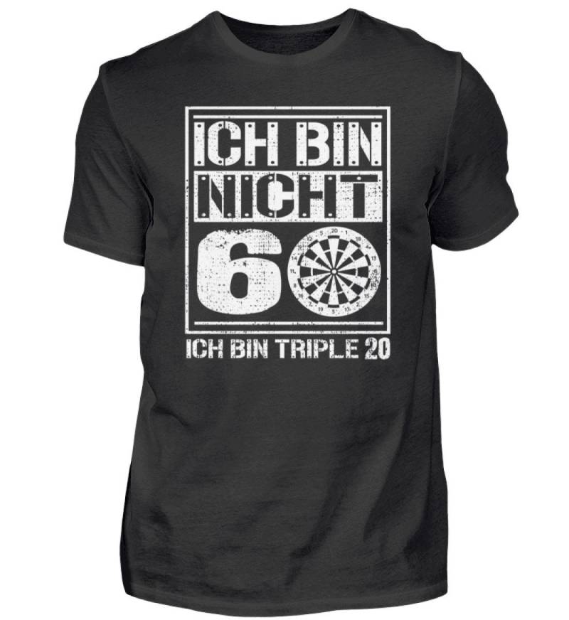 Dart Ich Bin Nicht 60 Ich Triple 20 - Herren Shirt von GeschenkDesignsDE