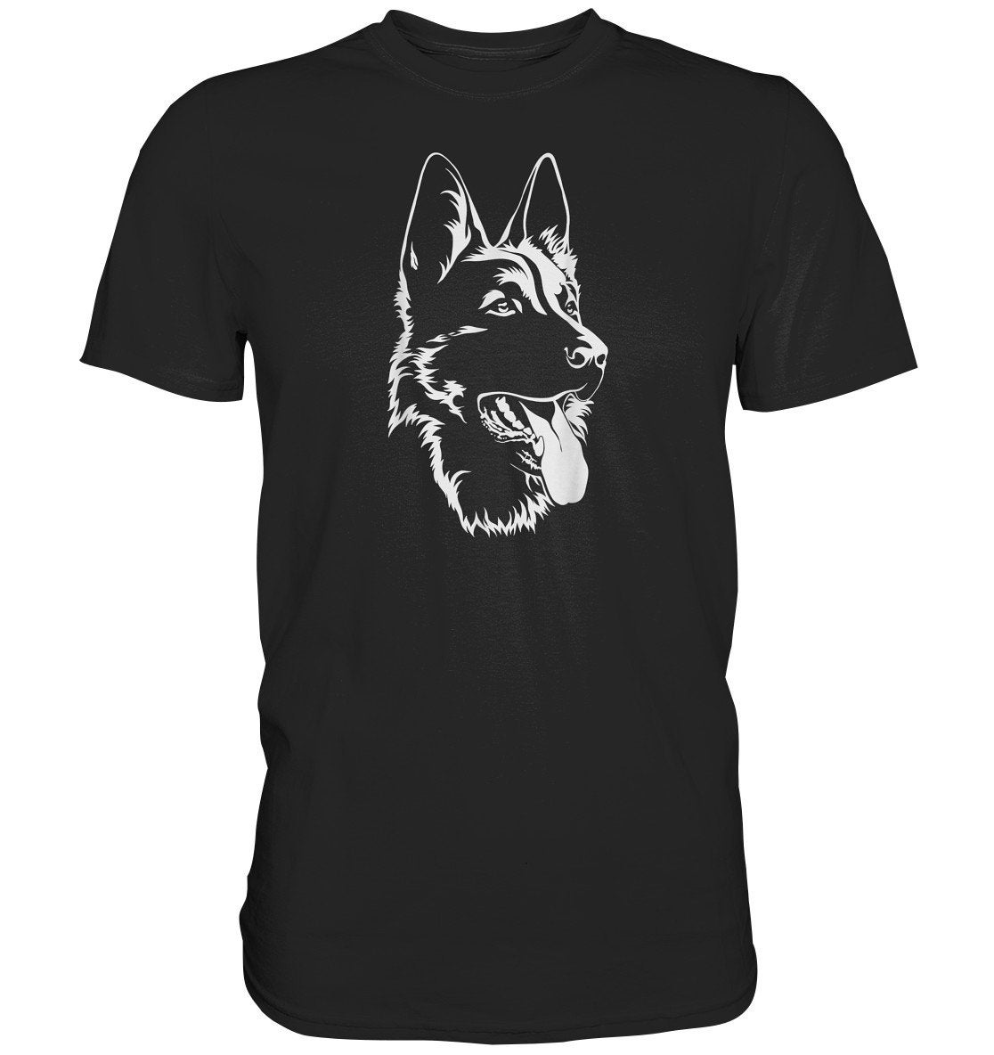 Deutscher Schäferhund Motiv T-Shirt - Premium Shirt Deutscher Schäferhund Motiv T-Shirt - Premium Shirt von GeschenkDesignsDE