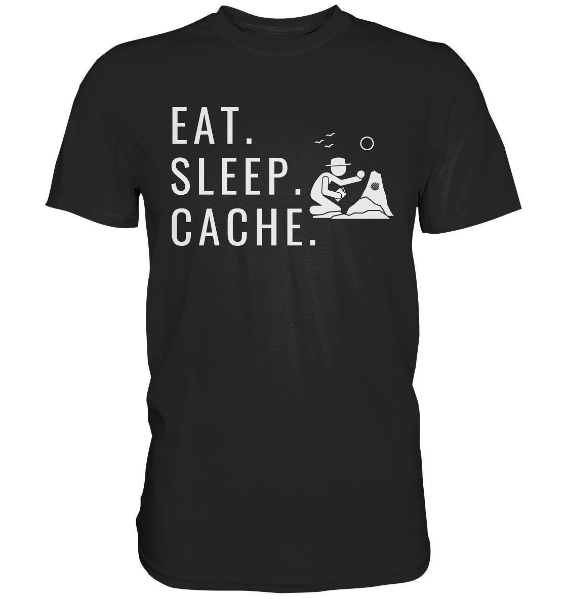 Geocaching Tshirt Geocache Geocacher Geschenkideen Geocachen - Premium Shirt von GeschenkDesignsDE
