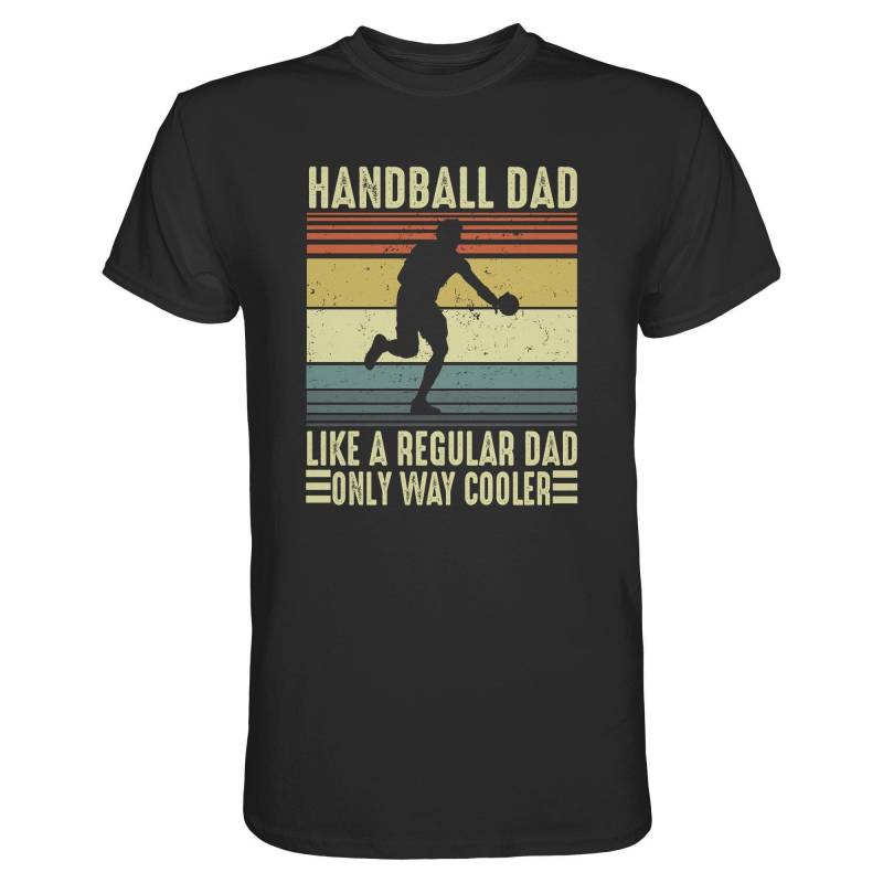 Handball Papa Handballspieler Handballverein - Premium Shirt von GeschenkDesignsDE