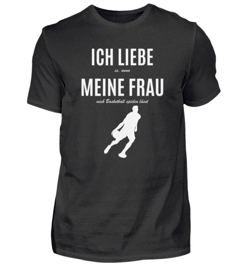 Ich Liebe Basketball T-Shirt Basketballer Geschenke Hallenball - Herren Tshirt Ich Liebe Basketball T-Shirt Basketballer Geschenke Hallenball - Herren Tshirt von GeschenkDesignsDE