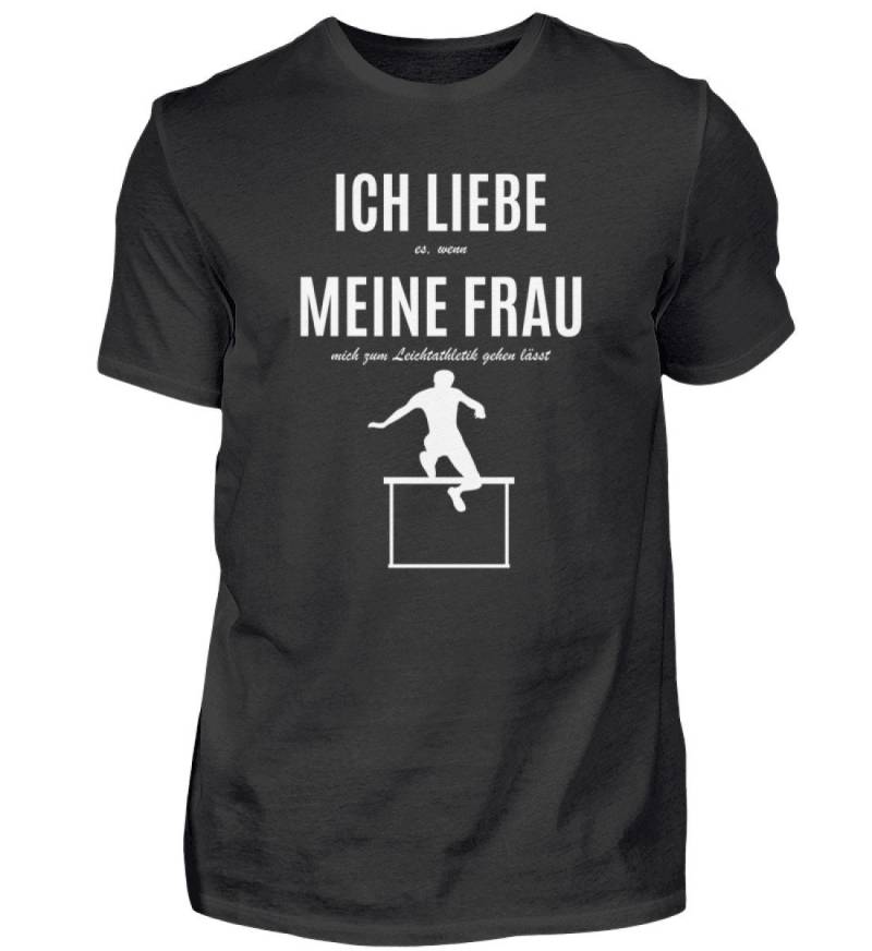 Ich Liebe Leichtathletik T-Shirt Athleten Sprüche - Herren Shirt Ich Liebe Leichtathletik T-Shirt Athleten Sprüche - Herren Shirt von GeschenkDesignsDE