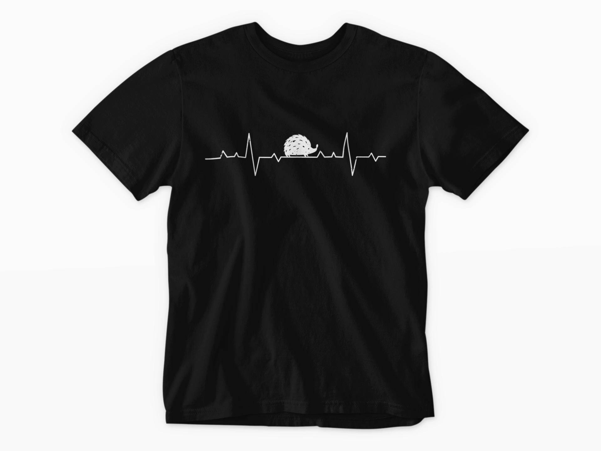 Igel, Herzschlag, Wald, Herbst, Igelmotiv - T-Shirt von GeschenkDesignsDE