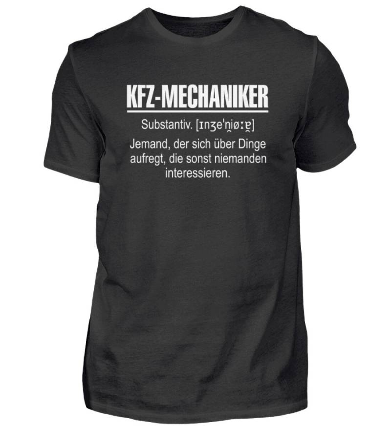 Kfz-Mechaniker, Spruch, Schrauber, Schrauben, Mechatroniker, T-Shirt, Geschenk - Herren Shirt von GeschenkDesignsDE