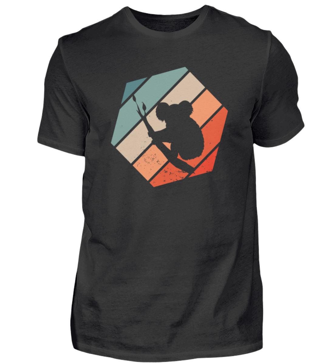 Koala Beuteltier Koalas Koalabärmotiv T-Shirt - Herren Shirt von GeschenkDesignsDE