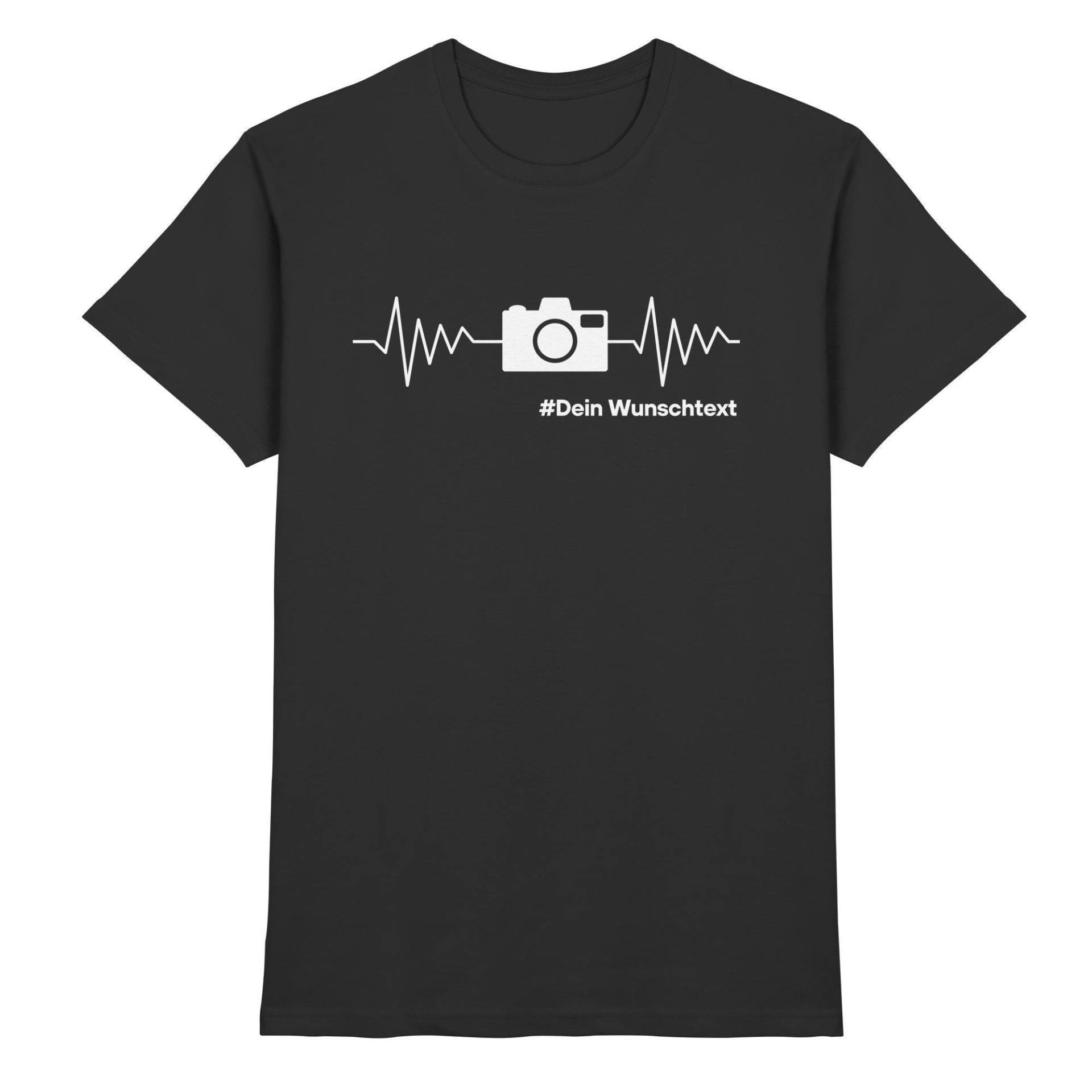 Personalisiertes Fotograf T-Shirt, Fotografie, Kamera, Sprüche - Premium Tshirt von GeschenkDesignsDE