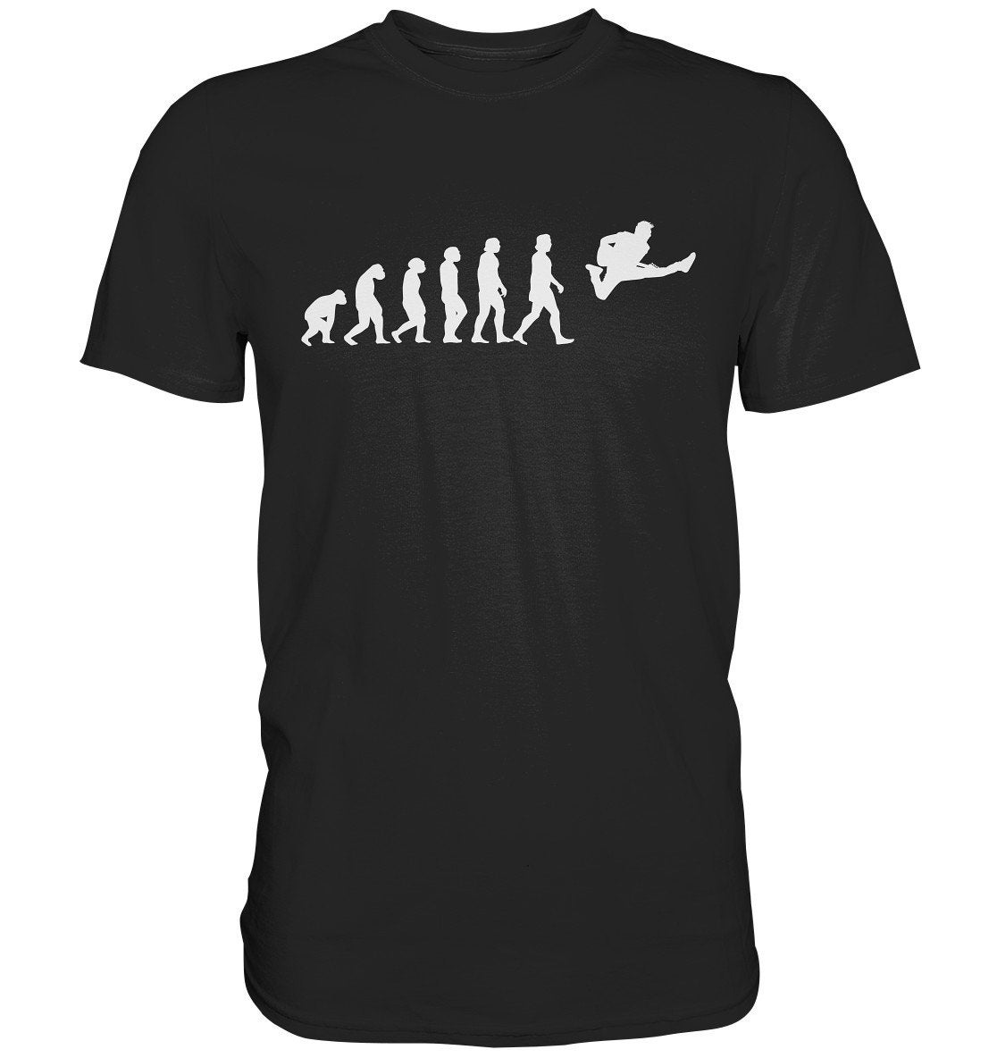 T-Shirt Evolution Gitarrist Gitarren Geschenke E-Gitarre - Premium Shirt T-Shirt Evolution Gitarrist Gitarren Geschenke E-Gitarre - Premium Shirt von GeschenkDesignsDE