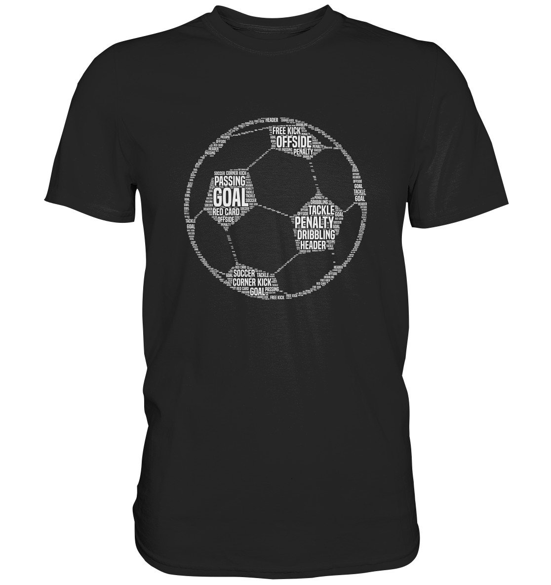 T Shirt Fußball Begriffe Fußballer Geschenk Fussballplatz - Premium Tshirt T Shirt Fußball Begriffe Fußballer Geschenk Fussballplatz - Premium Tshirt von GeschenkDesignsDE