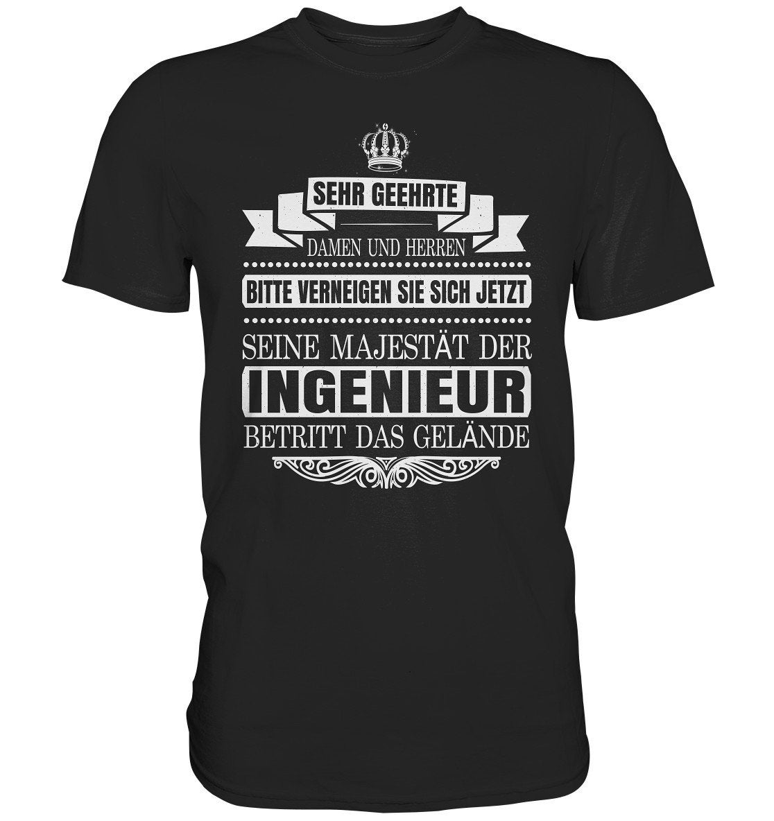 T Shirt Ingenieur Betritt Das Gelände Spruch Ingenieure Geschenkideen Bauingenieur - Premium Tshirt T Shirt Ingenieur Betritt Das Gelände Spruch Ingenieure Geschenkideen Bauingenieur - Premium Tshirt von GeschenkDesignsDE