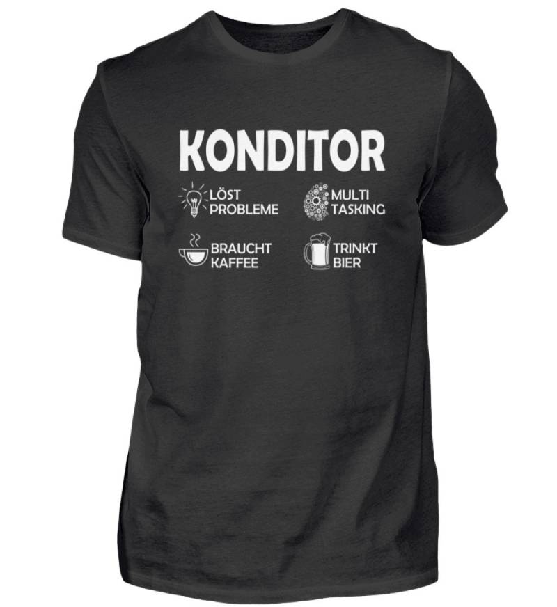 T Shirt Konditor Löst Probleme Berufe Konditoren Spruch Konditorei Geschenkideen - Herren Tshirt T Shirt Konditor Löst Probleme Berufe Konditoren Spruch Konditorei Geschenkideen - Herren Tshirt von GeschenkDesignsDE
