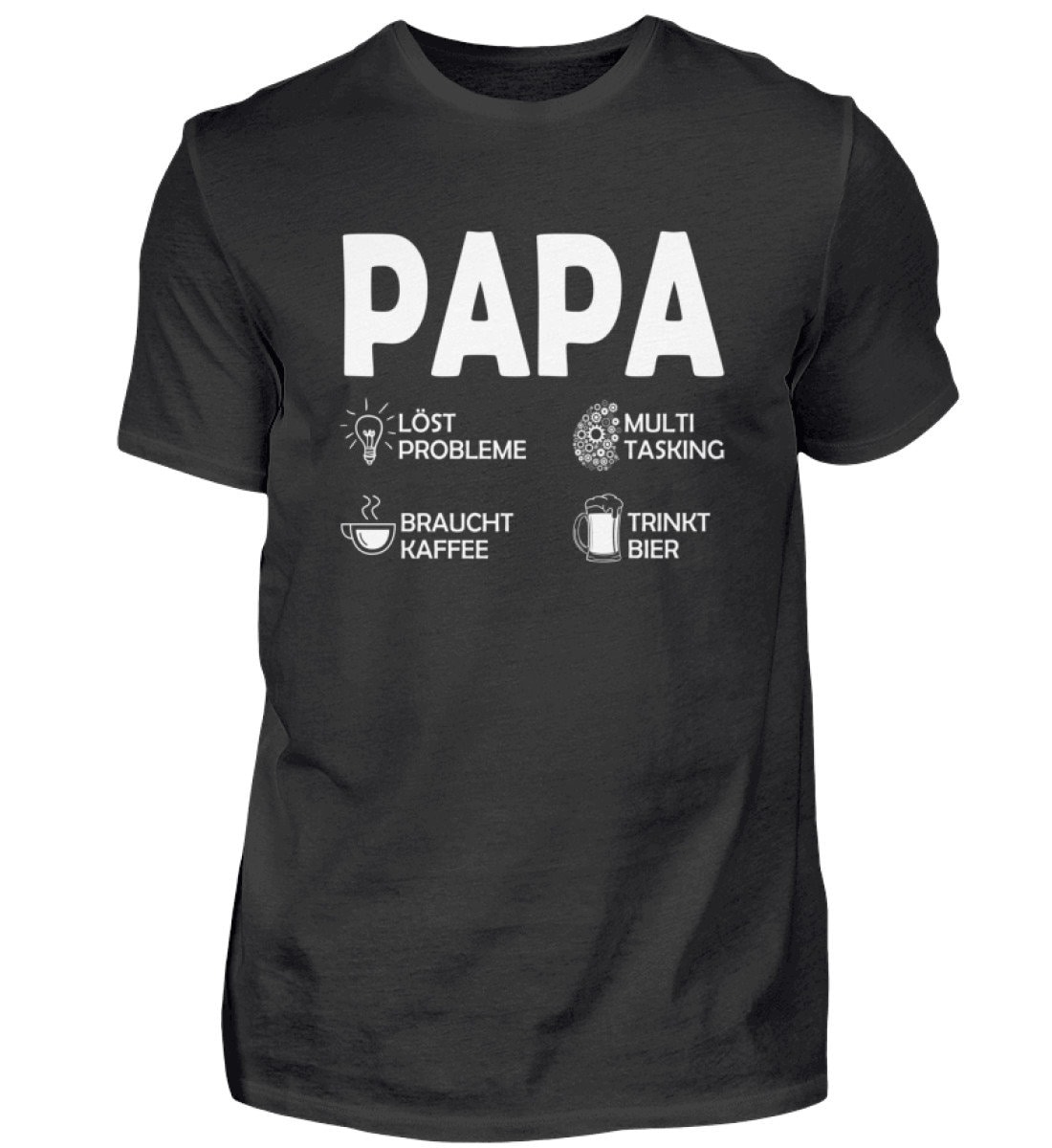 T Shirt Papa Löst Probleme Spruch Vatertag Papas Geschenkideen Familie Sprüche - Herren Tshirt T Shirt Papa Löst Probleme Spruch Vatertag Papas Geschenkideen Familie Sprüche - Herren Tshirt von GeschenkDesignsDE