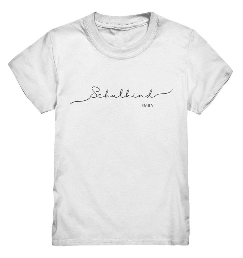 T Shirt Schulkind Name Personalisiert 2023 Schulanfang Geschenk Einschulung Grundschüler Erstklässler - Kids Premium von GeschenkDesignsDE