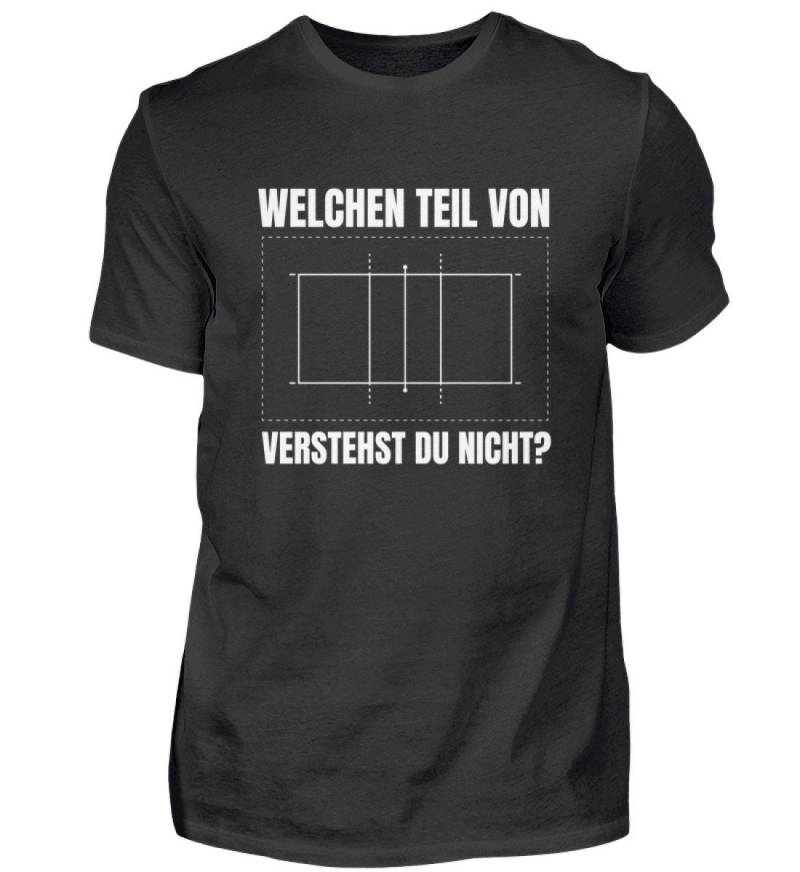 T Shirt Welchen Teil Von Tennis Verstehst Du Nicht Tennisfeld Geschenk - Herren Tshirt von GeschenkDesignsDE