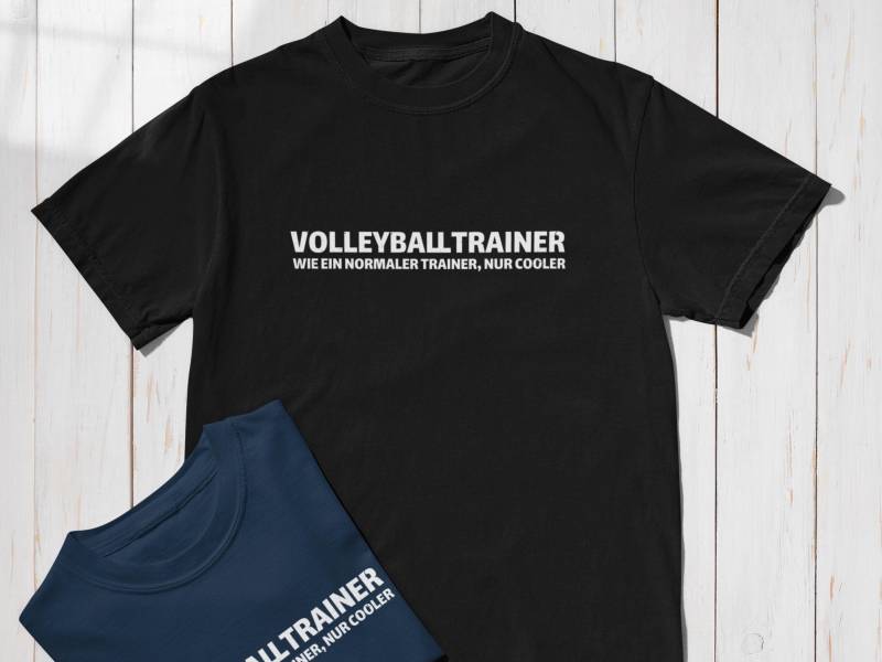 Volleyballtrainer Volleyballer Pritschen Geschenk - Herren Shirt von GeschenkDesignsDE