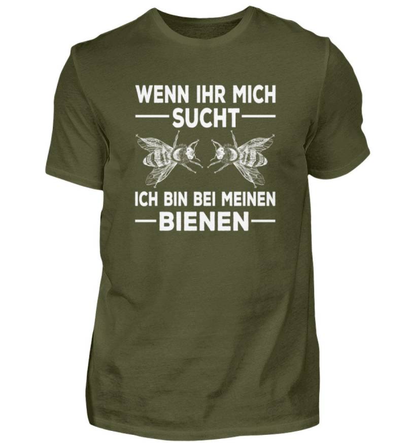 Wenn Ihr Mich Sucht Bin Bei Meinen Bienen Imkerin Geschenk T-Shirt - Imkern Shirt Wenn Ihr Mich Sucht Bin Bei Meinen Bienen Imkerin Geschenk T-Shirt - Imkern Shirt von GeschenkDesignsDE