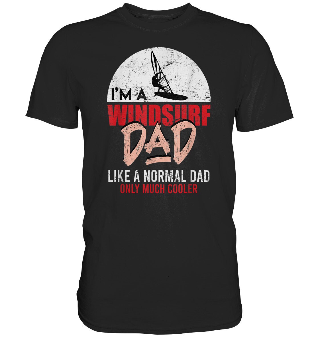 Windsurfer Surfbrett Windsurfen Windsurf Papa T-Shirt - Premium Shirt Windsurfer Surfbrett Windsurfen Windsurf Papa T-Shirt - Premium Shirt von GeschenkDesignsDE