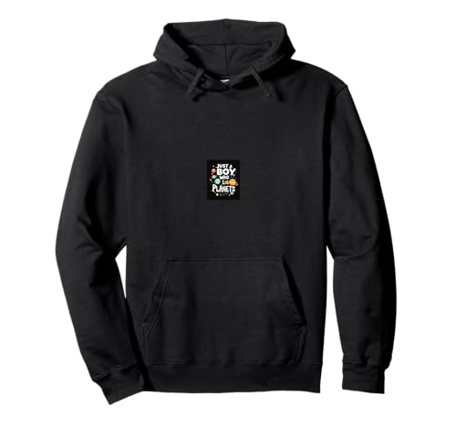 JUST A Boy WHO Loves Planets Weltraumthema Pullover Hoodie JUST A Boy WHO Loves Planets Weltraumthema Pullover Hoodie von Geschenkdesign zum Thema Weltraum