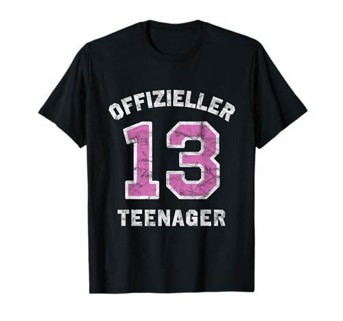 Endlich 13. Geburtstag Mädchen Offizieller Teenager T-Shirt Endlich 13. Geburtstag Mädchen Offizieller Teenager T-Shirt von Geschenke 13 Jahre Mädchen Teenies