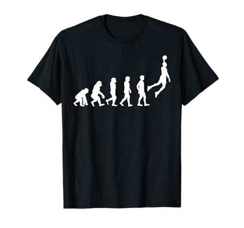 Evolution Basketball T-Shirt - Geschenke Basketballspieler Basketballer Sport - Unisex-Kinder, Unisex-Erwachsene - Schwarz - Klein - Kurzarm - Klassisch - V-Ausschnitt - Doppelt genähter Saum Evolution Basketball T-Shirt - Geschenke Basketballspieler Basketballer Sport - Unisex-Kinder, Unisex-Erwachsene - Schwarz - Klein - Kurzarm - Klassisch - V-Ausschnitt - Doppelt genähter Saum von Geschenke Basketballspieler Basketballer Sport