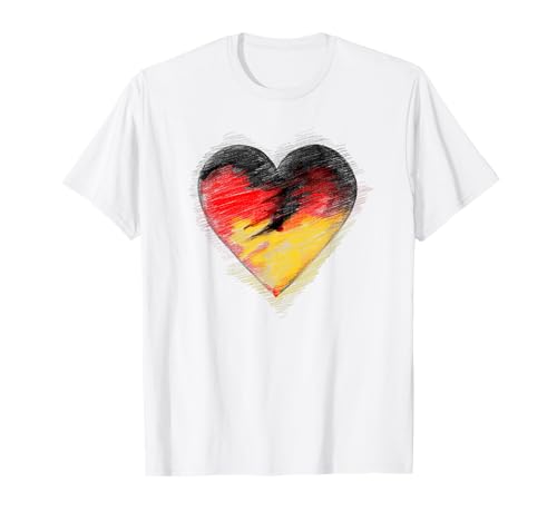 Deutschland Fanartikel Damen Herren T-Shirt Deutschland Fanartikel Damen Herren T-Shirt von Geschenke Deutschland Fanartikel Fussball