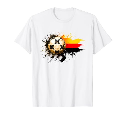 Deutschland Fanartikel Damen Herren T-Shirt Deutschland Fanartikel Damen Herren T-Shirt von Geschenke Deutschland Fanartikel Fussball