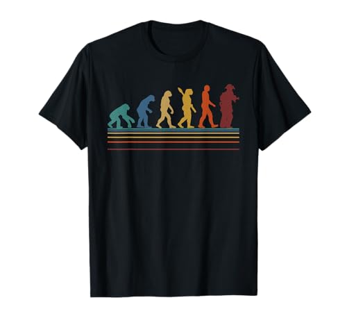 Lustiges Feuerwehrmann Frau Herren Feuerwehr Evolution T-Shirt Lustiges Feuerwehrmann Frau Herren Feuerwehr Evolution T-Shirt von Geschenke Für Berufs & Freiwillige Feuerwehr