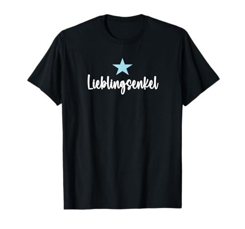 Enkelsohn Enkel Jungen Enkeln Enkelkind Lieblingsenkel T-Shirt Enkelsohn Enkel Jungen Enkeln Enkelkind Lieblingsenkel T-Shirt von Geschenke Für Enkel Von Oma Und Opa Geschenkideen
