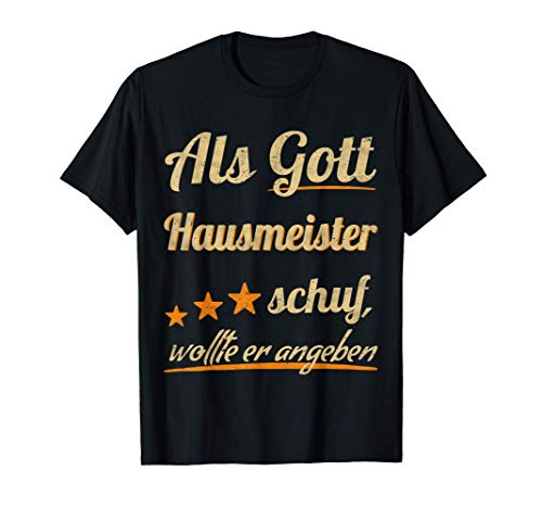 Herren Lustiger Spruch Hausmeister Facility Manager Geschenk T-Shirt Herren Lustiger Spruch Hausmeister Facility Manager Geschenk T-Shirt von Geschenke Für Facility Manager & Hausmeister