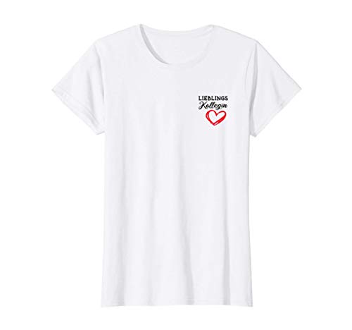Damen Kollegin Geschenk - Abschied Büro Beste Lieblingskollegin T-Shirt Damen Kollegin Geschenk - Abschied Büro Beste Lieblingskollegin T-Shirt von Geschenke Kollegin Geburtstag Herz Beste Kollegin