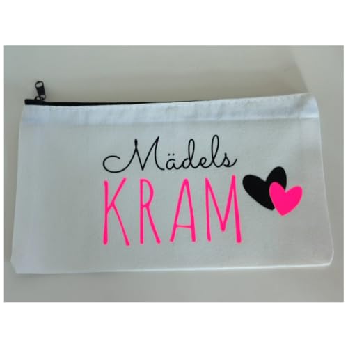 Geschenke-Macher® Kosmetiktasche Mädeslkram I Geburtstag I Geschenkidee I Mädchen I Girls von Geschenke-Macher