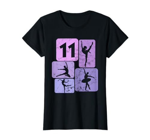 11. Geburtstag Tänzerin Ballett Ballerina 11 Jahre Mädchen T-Shirt 11. Geburtstag Tänzerin Ballett Ballerina 11 Jahre Mädchen T-Shirt von Geschenke Mädchen Geburtstag Tänzerin Ballet Tanz