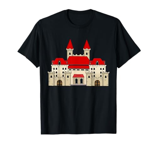 Burg Kinder Mittelalter Ritter Festung Schloss Märchen Kind T-Shirt Burg Kinder Mittelalter Ritter Festung Schloss Märchen Kind T-Shirt von Geschenke Ritter Burgen Geschenkideen Mittelalter