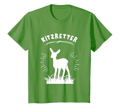 Reh Kinder Kitzretter Junge Retten Kitze Retter Tierschutz T-Shirt Reh Kinder Kitzretter Junge Retten Kitze Retter Tierschutz T-Shirt von Geschenke Tierliebhaber Geschenkideen Rettung