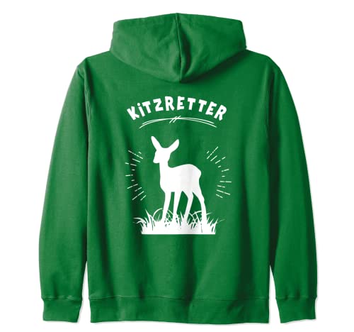 Reh Kinder Kitzretter Junge Retten Kitze Retter Tierschutz Kapuzenjacke Reh Kinder Kitzretter Junge Retten Kitze Retter Tierschutz Kapuzenjacke von Geschenke Tierliebhaber Geschenkideen Rettung