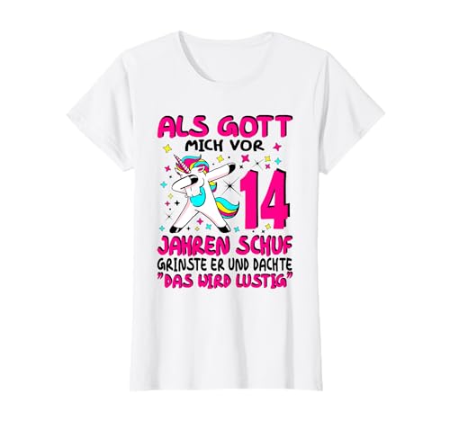 14 Geburtstag Mädchen Das wird lustig 14 Jahre Teenager T-Shirt 14 Geburtstag Mädchen Das wird lustig 14 Jahre Teenager T-Shirt von Geschenke für 14 jährige Mädchen 14 Jahre