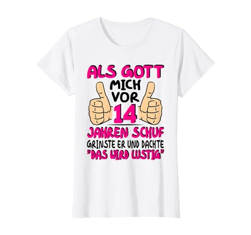 14 Geburtstag Mädchen Das wird lustig 14 Jahre Teenager T-Shirt 14 Geburtstag Mädchen Das wird lustig 14 Jahre Teenager T-Shirt von Geschenke für 14 jährige Mädchen