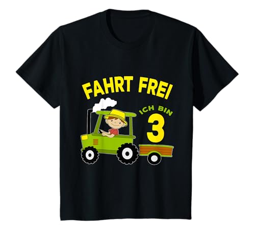 Kinder Geburtstagsshirt Ich Bin 3 Jahre Traktor Junge 3 Geburtstag T-Shirt Kinder Geburtstagsshirt Ich Bin 3 Jahre Traktor Junge 3 Geburtstag T-Shirt von Geschenke für 3 jährige Jungen Geburtstag Party