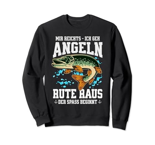 Angelzubehör, Angeln, Fischer, Angel Kleidung Herren, Angler Sweatshirt Angelzubehör, Angeln, Fischer, Angel Kleidung Herren, Angler Sweatshirt von Geschenke für Angler, Anglergeschenke für Männer